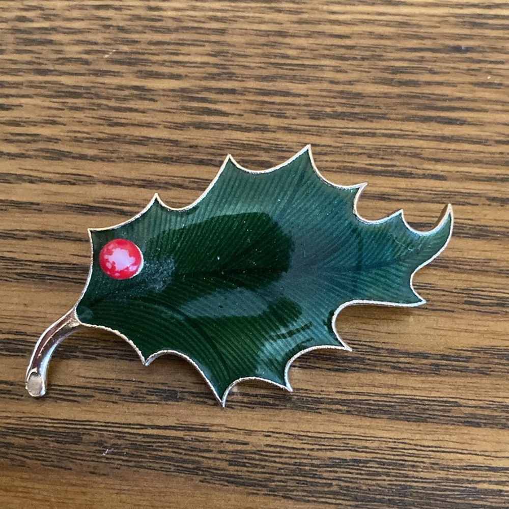 Set of 3 Vintage Christmas Brooches - Picture 6 of 8